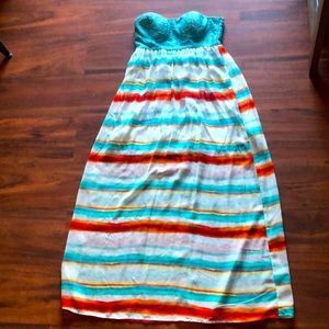 Strapless maxi sundress from No Boundaries